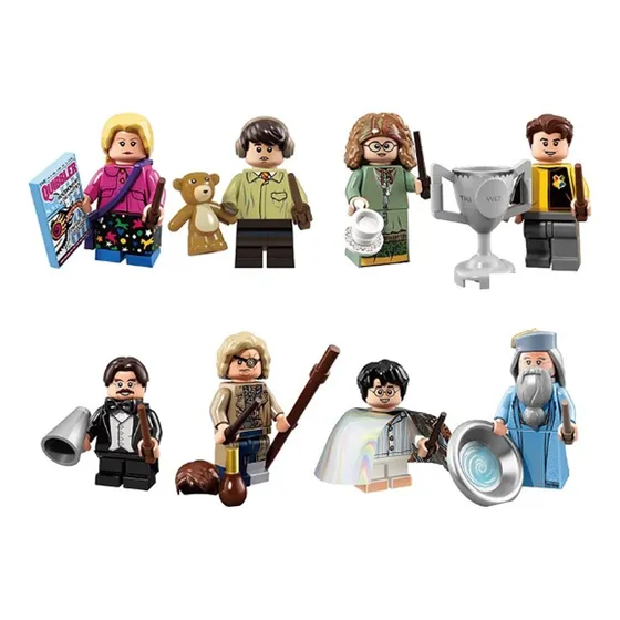 Bloques De Construcción Harry Potter 8 Unidades Full Detalle