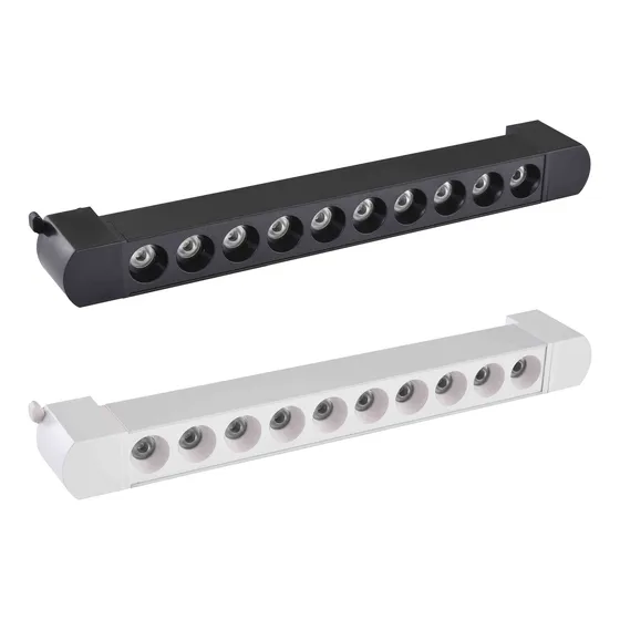 Luminária Linear Pontual 20w Para Trilho Eletrificado 36cm
