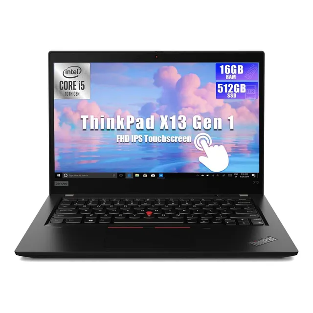 Lenovo Thinkpad X13 Gen 1 Core I5 10th 16gb 512gb Ssd Táctil