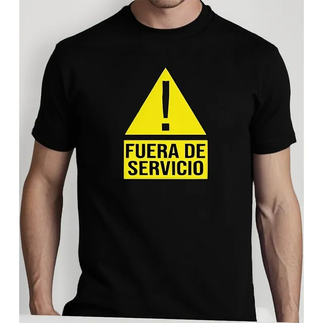 Remera Graciosa Cumpleaños Despedida Fuera De Servicio