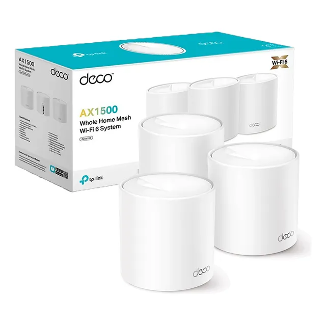 Tp-link Deco X10 3 Pack Mesh Sistema Wifi 6 Ax1500