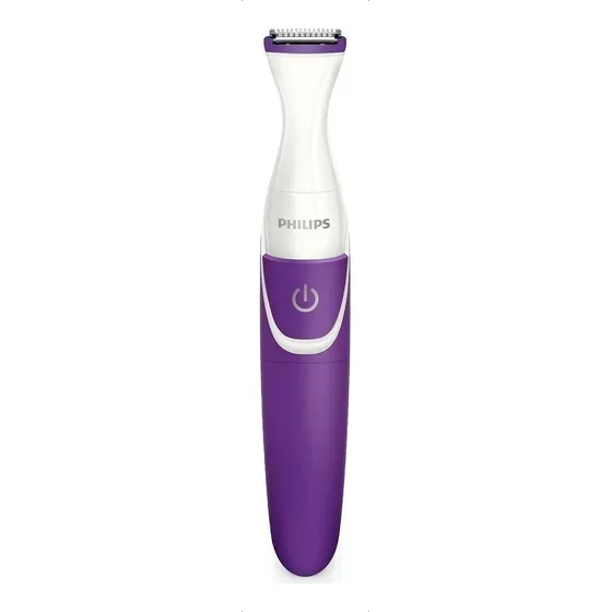 Aparador de Pelos/ Depilador sem fio Philips Essential BikiniGenie branco y roxo