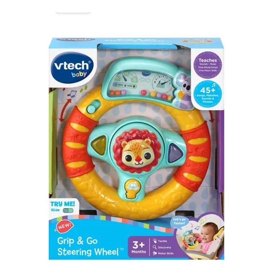  Volante Pequeño Para Bebes Vtech & Go 