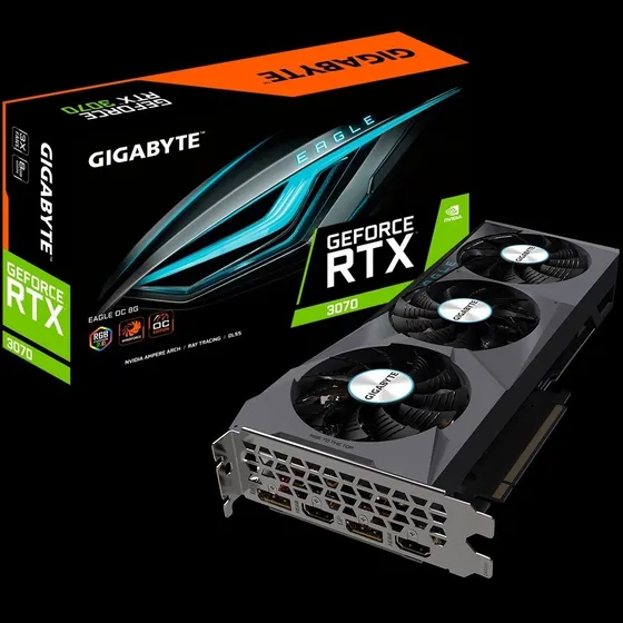 Tarjeta De Video Geforce Rtx 3070 Eagle Oc 8g (rev. 2.0)