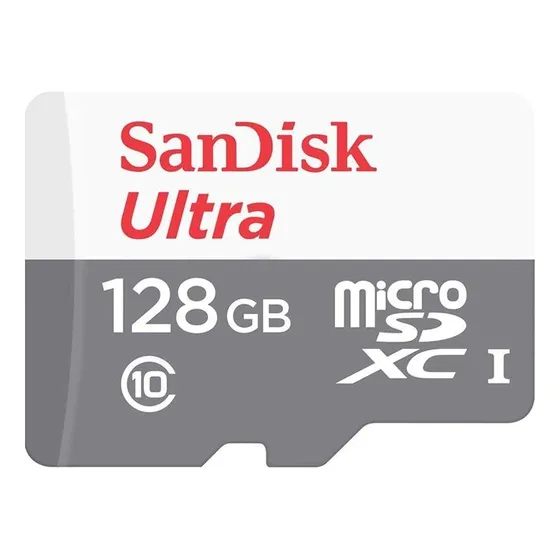 Cartão Micro Sd Sandisk Ultra 128gb A1 Speed 100 MB/s