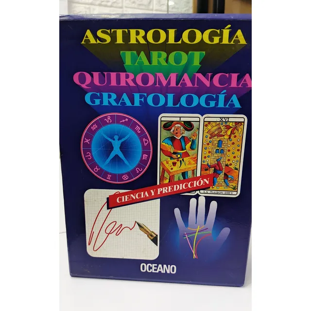 Tomos De Lujo Astrología, Tarot, Quiromancia, Grafología