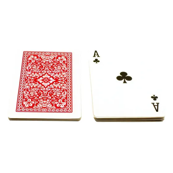 Baraja De Poker Tamaño Jumbo. Juego De Importación
