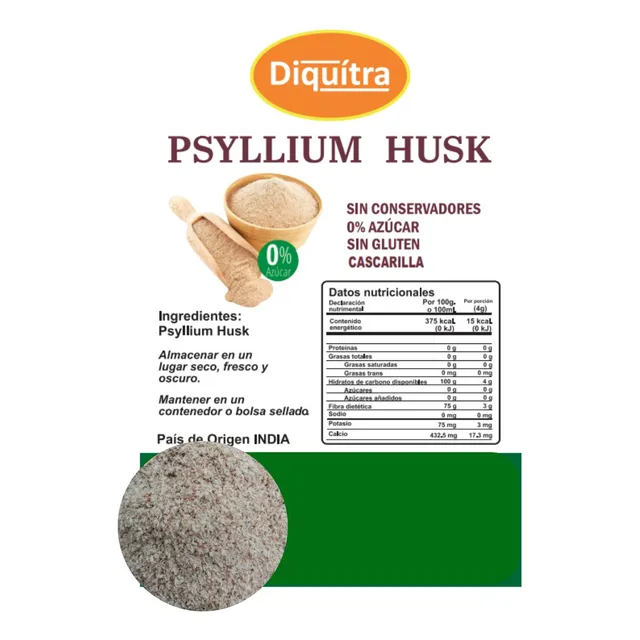 Psyllium Plantago Cascarilla 10 Kilogramos