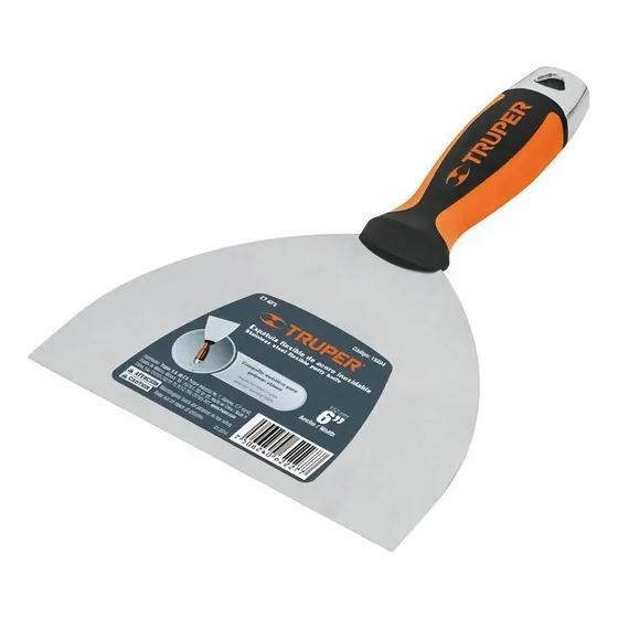 Espatula Flexible Ace. Inox 6' Truper 15854