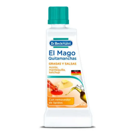 Dr. Beckmann El Mago Quitamanchas Grasas Y Salsas 50 Cc