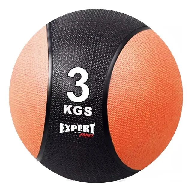 Pelota Medicinal 3k C/ Pique Balón Medicine Ball Peso El Rey