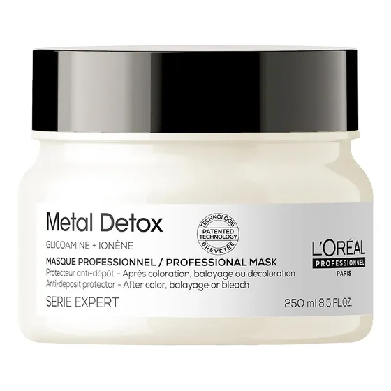 Máscara Metal Detox Serie Expert L'Oréal Professionnel 250ml