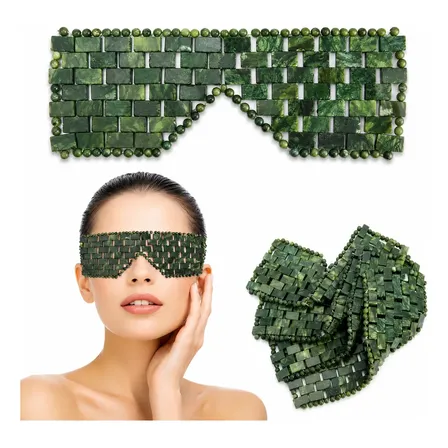 Mascara Pedra Jade Olhos Natural Skincare Antiolheira Lufe Todo Tipo De Pele