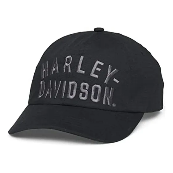 Gorra Harley-davidson Para Hombre - Negra - Estilo Clásico