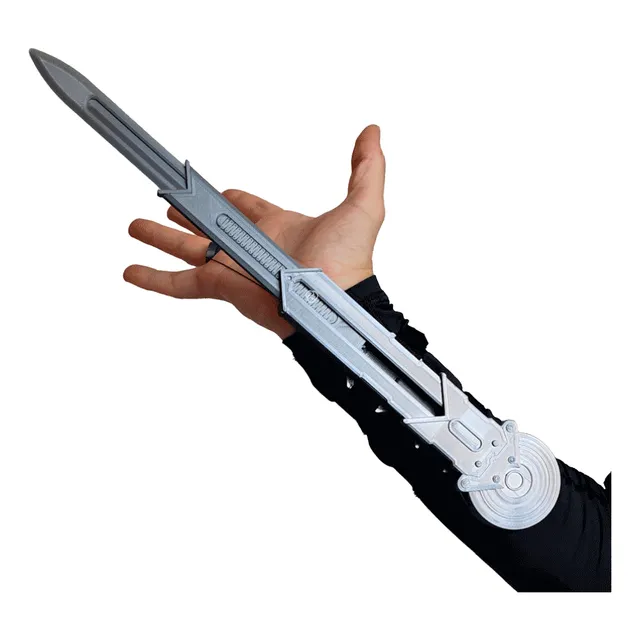 Hoja Oculta Assassin's Creed Syndicate Cosplay Colección 3d