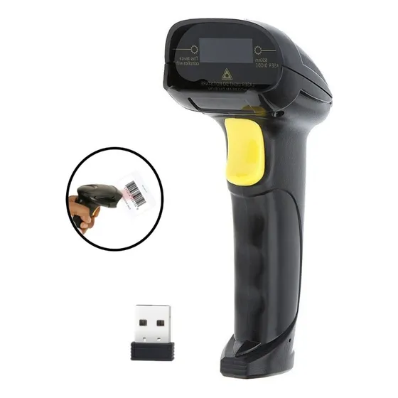 Multiuso 2d Leitor De Código Barra Laser Wireless Sem Fio