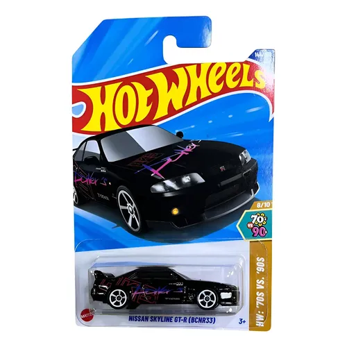 ホットウィール チームトランスポート ニッサン スカイライン GT-R R34 Hot Wheels Nissan Skyline Gt-r R34 Preto Lacrado | Parcelamento