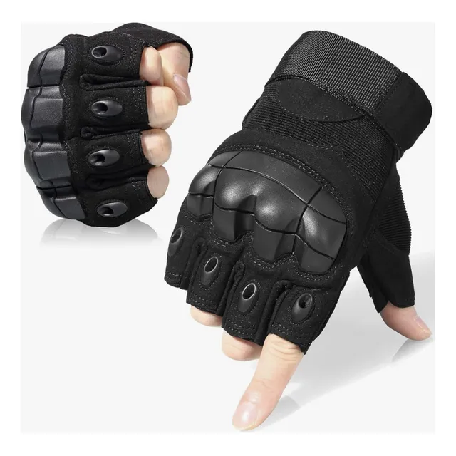 Guantes Tácticos Gym Gimnasio Moto Bicicleta Protege Nudillo