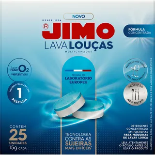 Jimo Lava Louça Multicamadas Concentrado Måquina Lavar Louça 25un Jimo Lava Louça Multicamadas Concentrado Måquina Lavar Louça 25un