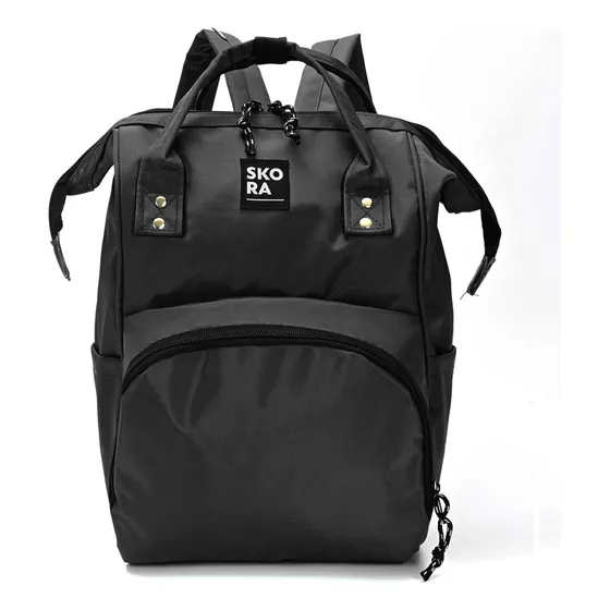 Mochila Bolso Maternal Skora Mommy Boca De Pez Con Cambiador