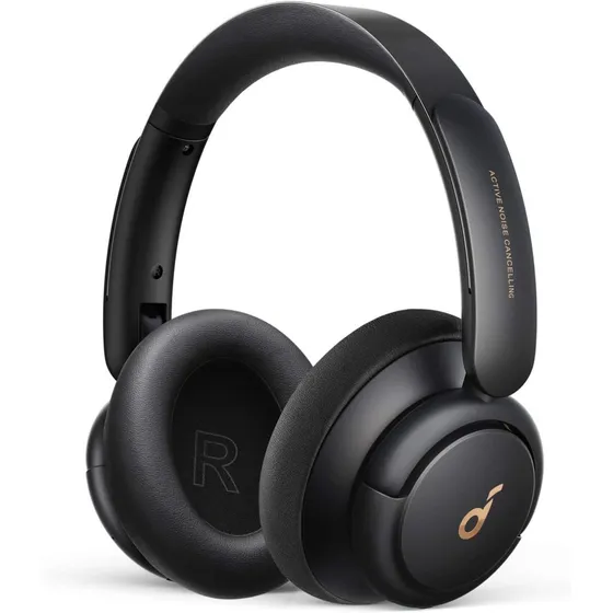 Auriculares Diadema Gamer Soundcore Q30: Cancelación Híbrida De Ruido Activa, Sonido Hi-res, 40h Autonomía, Modos Multifunción, Almohadillas Suaves, Carga Rápida, Color Negro