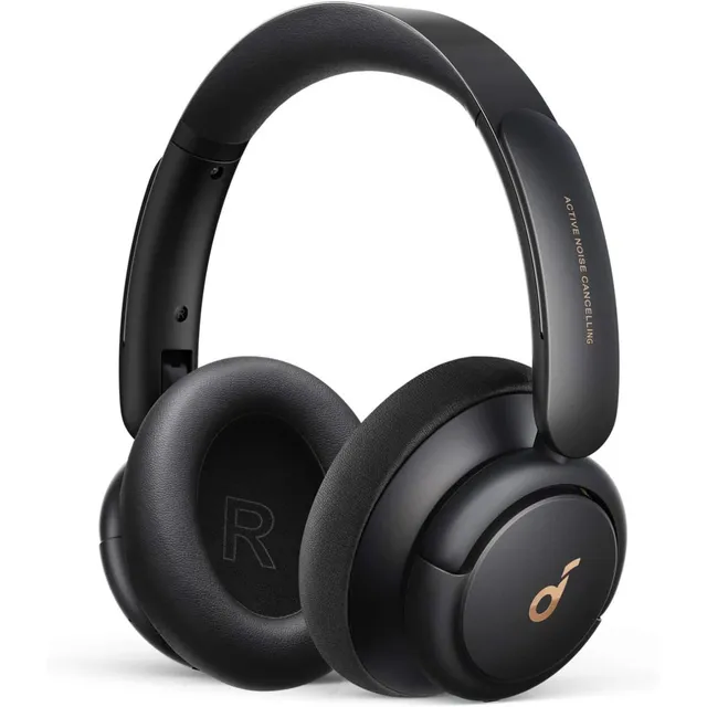 Auriculares Diadema Gamer Soundcore Q30: Cancelación Híbrida De Ruido Activa, Sonido Hi-res, 40h Autonomía, Modos Multifunción, Almohadillas Suaves, Carga Rápida, Color Negro