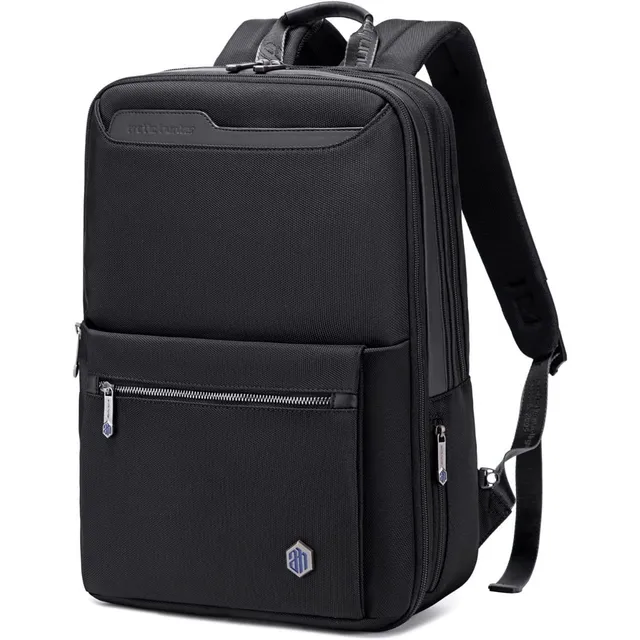 Mochila Para Hombre Moderna Laptop Antirrobo Impermeable Color Negro Diseño De La Tela Oxford