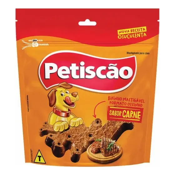 Petisco Cães Petiscão Carne - 1kg