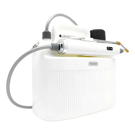 Pulverizador Elétrico Manual 5l Com Bateria Tomate Jardim Mdc-039 Branco