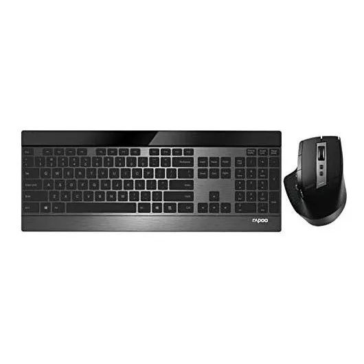 Teclado Rapoo Mouse Bluetooth Inalámbrico 2.4g -negro