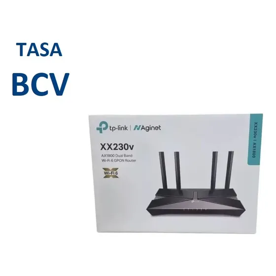 Modem Router Xpon Fibra Óptica Tp-link Ax1800 Wifi 6
