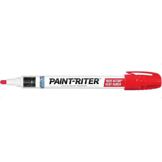 Marcador Fibra Pintura Fibron Markal Valve Action - Made Usa Color Rojo