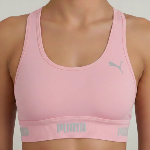 Top Puma Academia Fitness Original Nadador Alta Sustentação Top Puma Academia Fitness Original Nadador Alta Sustentação