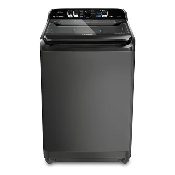 Máquina De Lavar Panasonic Função Vanish 13kg Titânio NA-F130B1T 127v