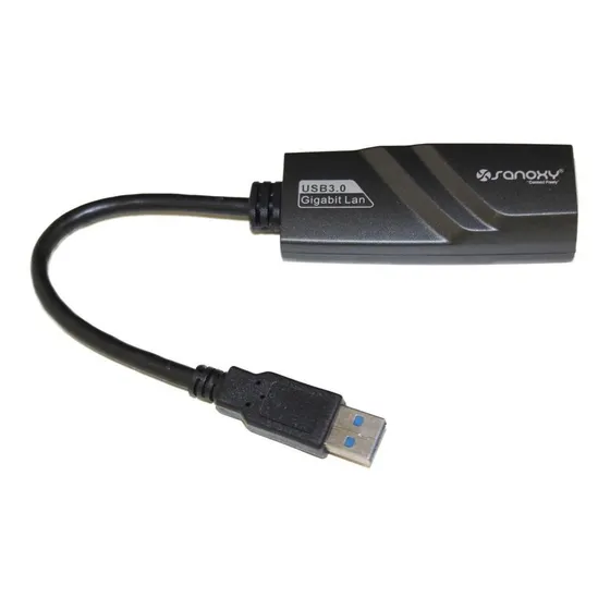 Sanoxy® Nueva Usb Adaptador Red Nic Gigabit Ethernet Lan 10