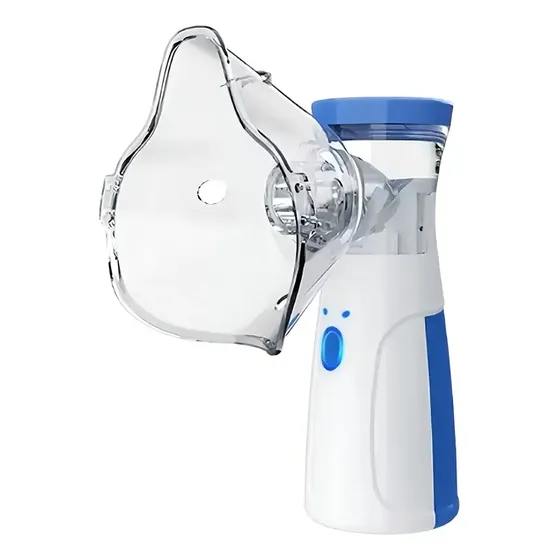 Nebulizador Portatil Niños Y Adultos Mesh Vaporizador Color Blanco baerias no incluidas | Cuotas sin interés