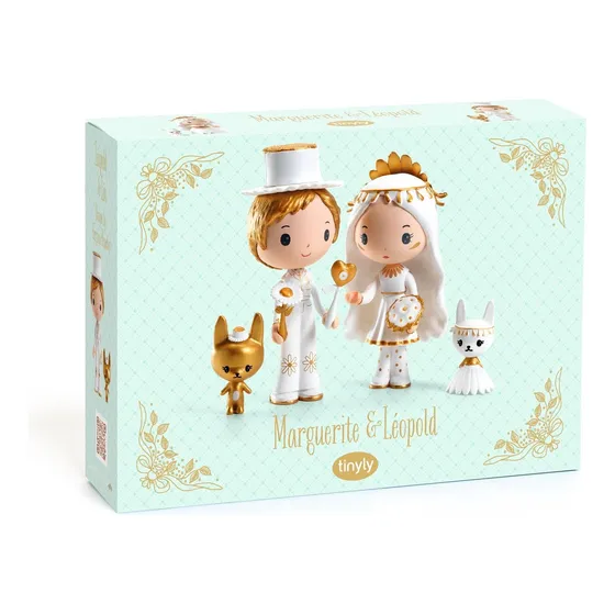 Marguerite Y Leopold Tinyly Dj06959 Djeco Muñeca Con Mascota