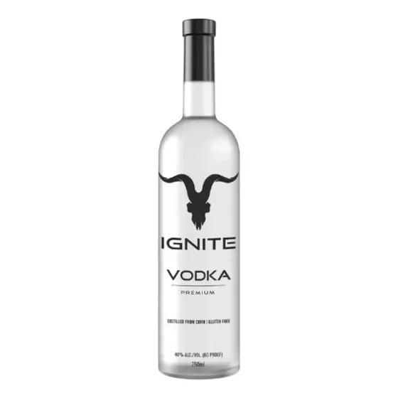 Vodka Premium Ignite Beverage 750ml - 40% Alcool Sem Glúten