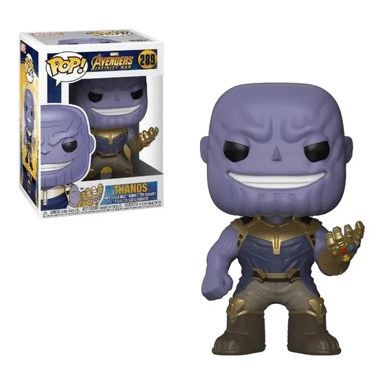 Funko Pop Marvel Avengers - Thanos Nuevo Vinilo 10cm 