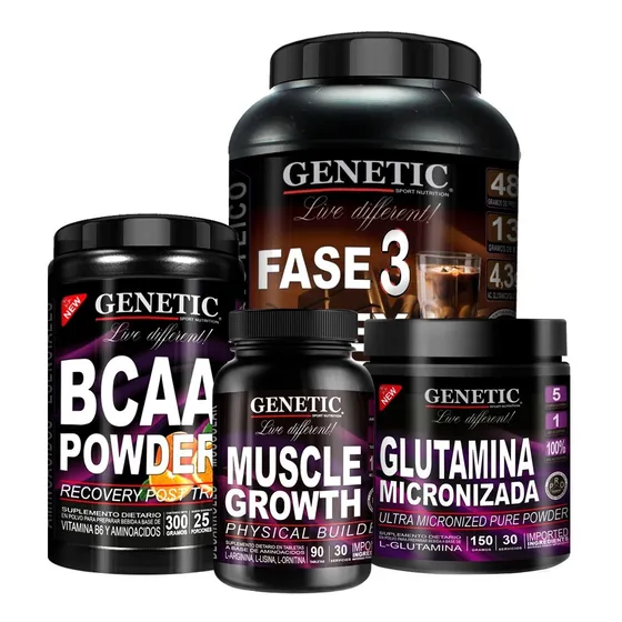  Anabol Proteina Fase 3 Glutamina Bcaa Muscle Growth Genetic