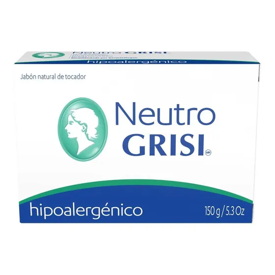 Jabón en Barra Grisi Neutro 3 Barras de 150g