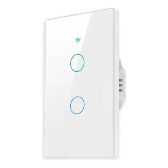Interruptor Inteligente Wifi Touch 2 Canais Para Automação