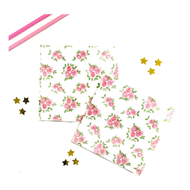 Servilletas De Papel 32 X 32 Cm X20 Unidades Cotillon Deco