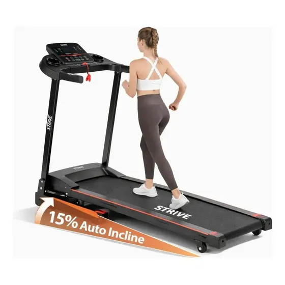 Esteira Ergométrica Strive 2.0hp 14km/h 110v Com Inclinação Preto 110v