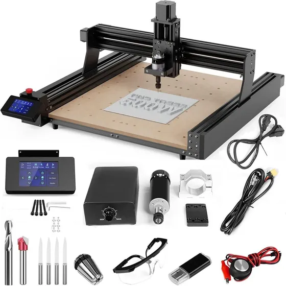Máquina Cnc Router Metal Alumíni Acríli Twotrees Ttc450 500w
