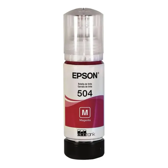 Botella De Tinta 504 Magenta Epson Magenta