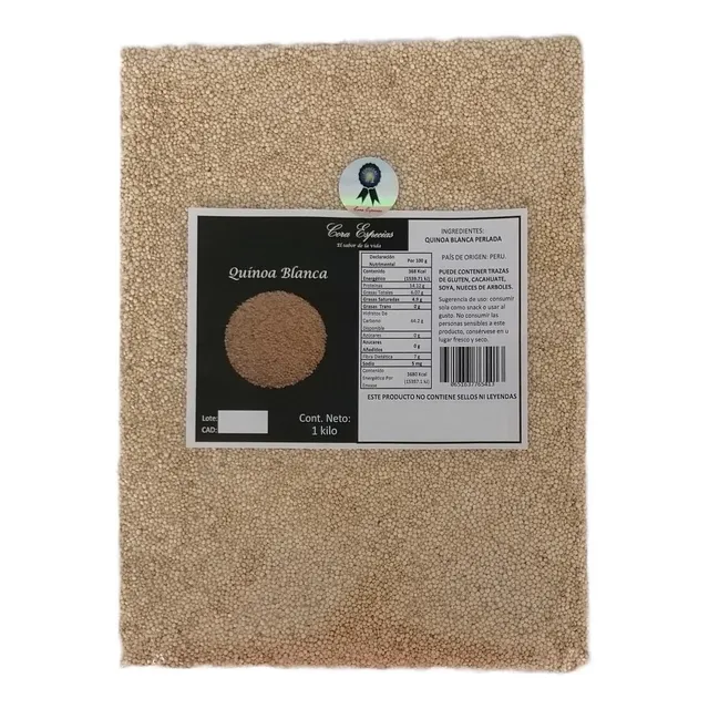 Quinoa Blanca Perlada (1 Kilo)
