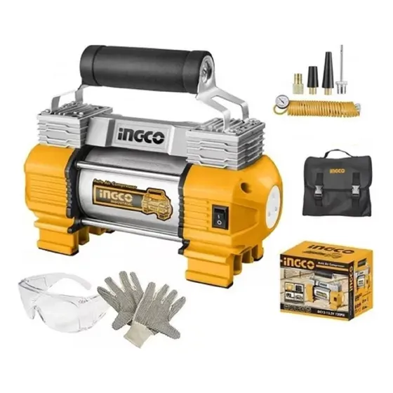 Compresor De Aire Ingco Aliment 12v Ideal Inflar Auto Compre