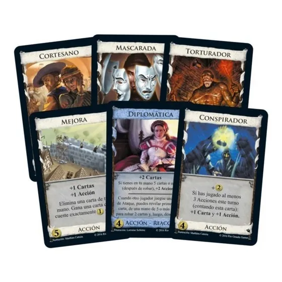 Juego De Mesa Dominion Intriga Segunda Edicion Devir Español