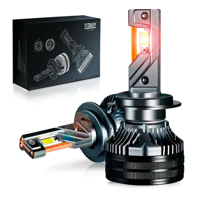 Par Ultra Led K7c Plus Canbus 32000lm 6.000k 4.300k 150w 12v